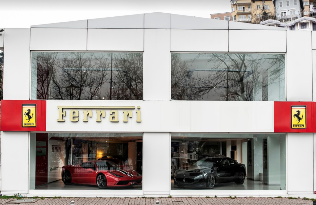 Beşiktaş Kuruçeşme Ferrari Showroom